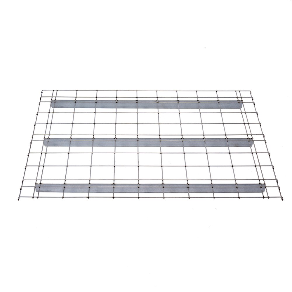 Steinbock® Drahtgitterboden für Palettenregale, engmaschig und feuerverzinkt, BxT 890 x 1100 mm, Tragkraft pro Stellplatz 250 kg