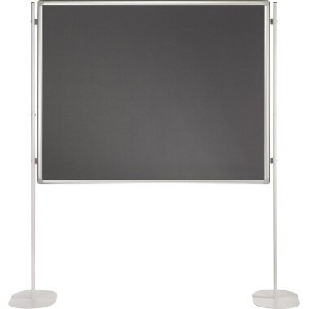 FRANKEN Filztafel Premium, HxB 1.800 x 1.200 mm, grau
