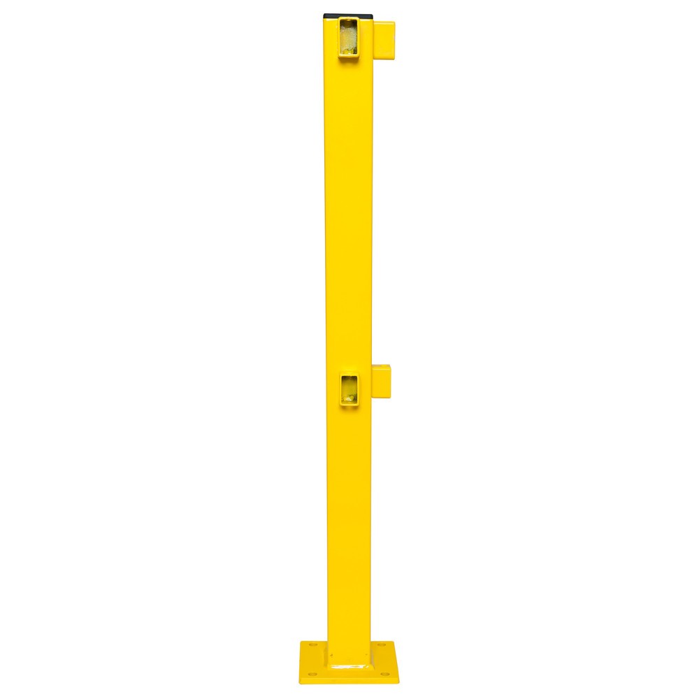 MORAVIA Eckpfosten für Rammschutzgeländer S-Line, Aussenbereich, 1.000 mm Höhe