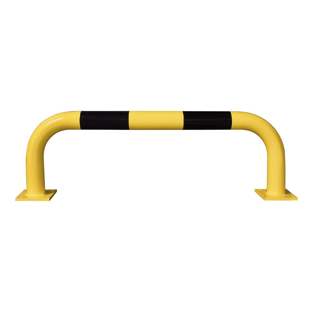 MORAVIA Rammschutzbügel, Aussenbereich, HxL 350 x 1.000 mm, Ø 76 mm