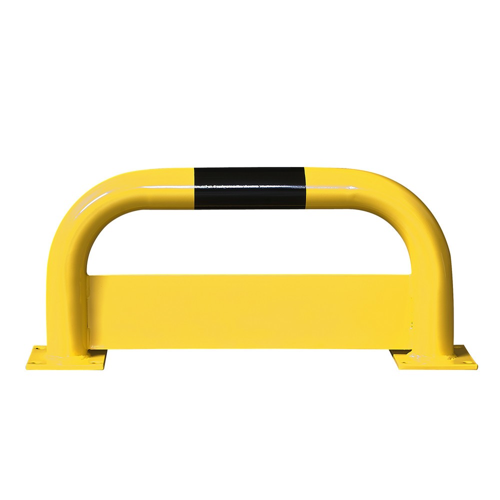 MORAVIA Rammschutzbügel mit Unterfahrschutz, Innenbereich, HxL 350 x 750 mm