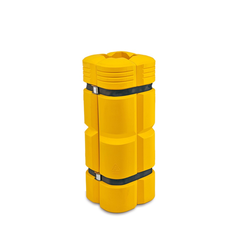 MORAVIA Säulen-Anfahrschutz, Höhe 1.100 mm, für Säulenmaße (BxT) 200-300 x 200-300 mm