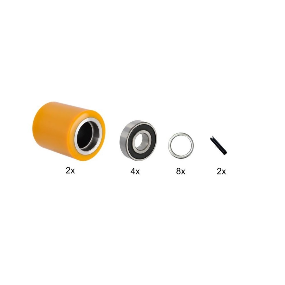 Self-Service-Kit für Elektro-Hubwagen Ameise® PTE 1.1 Lastrollenwechsel, 13-teilig