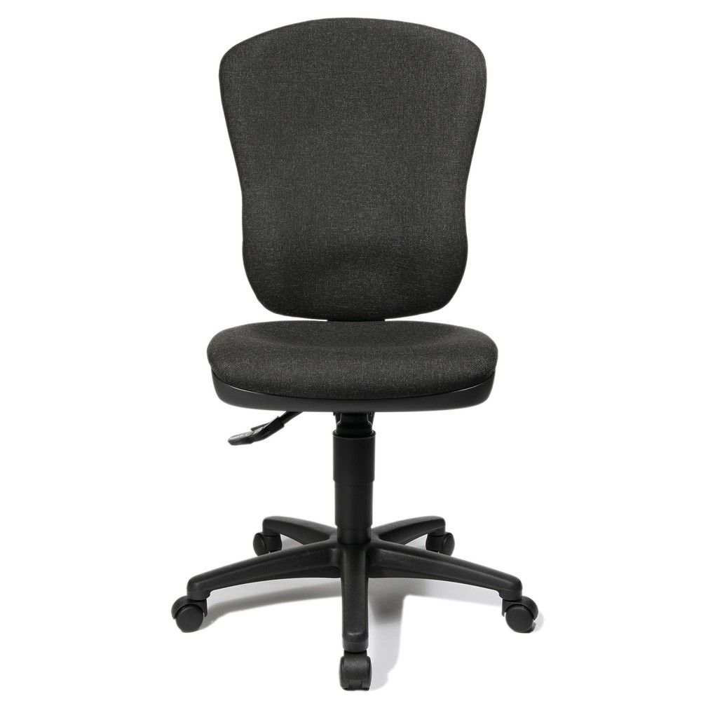 Topstar® Bürodrehstuhl Point 80, grosse Rückenlehne, Muldensitz, anthrazitgrau