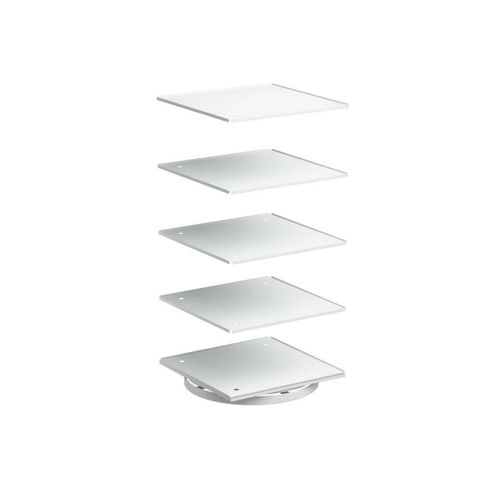 TRESTON Drehständer für 16 Kleinteilemagazine, HxBxT 1.680 x 800 x 800 mm
