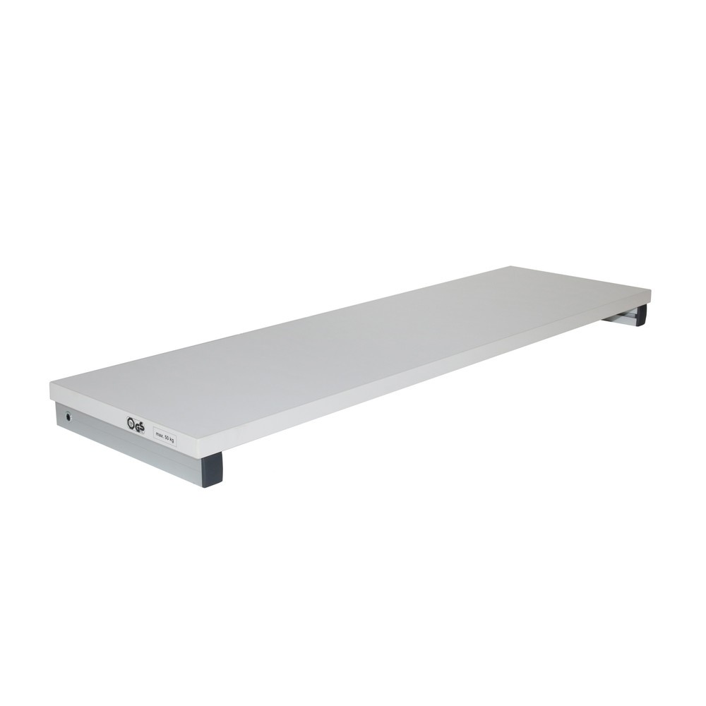 Etagenbord für TRESTON Arbeitstisch, Typ WB, Breite 1.500 mm