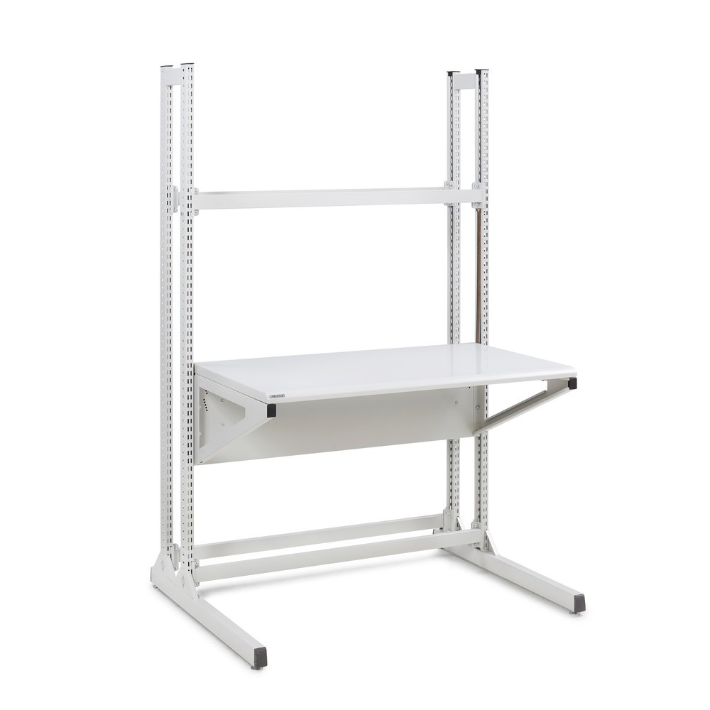 TRESTON Arbeitstisch Quick Edge, manuell höhenverstellbar, BxT 1.150 x 700 mm