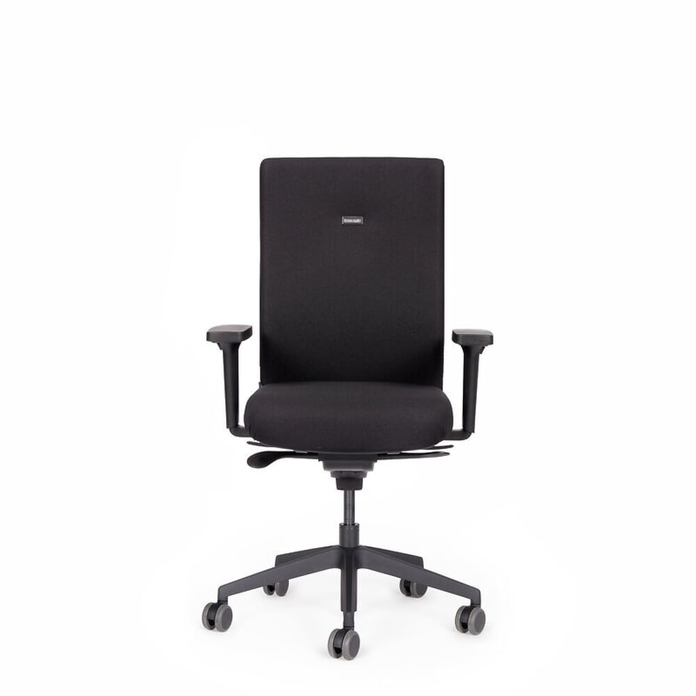 lento agilis AG10 Bürostuhl, schwarz, 100% Polyester, Kunststoff-Fußkreuz