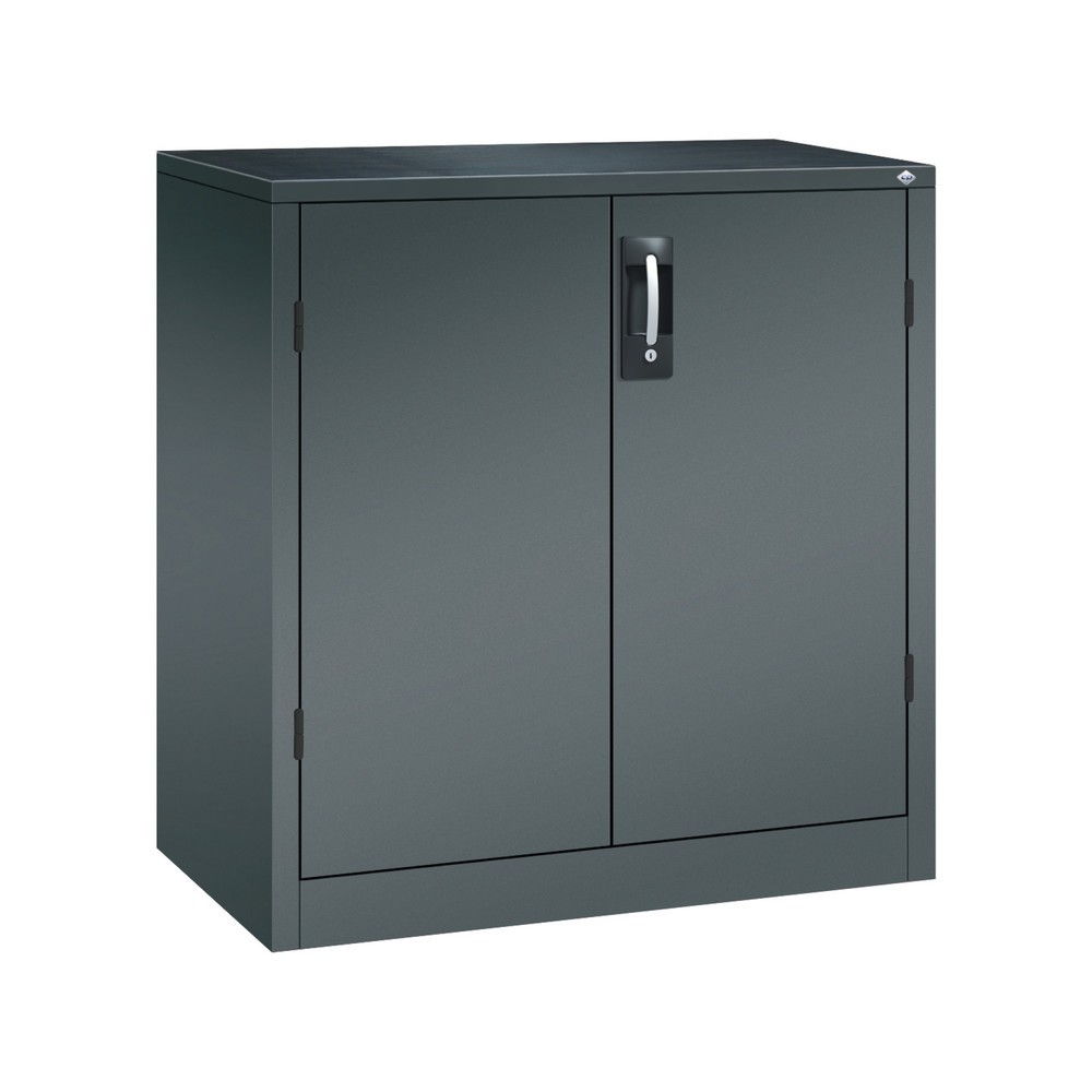 C+P Schwerlastschrank mit 1 Fachboden, HxBxT 1.000 x 930 x 500 mm, anthrazitgrau, anthrazitgrau