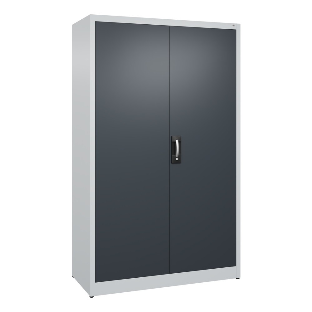 C+P Flügeltürenschrank, 5 OH, HxBxT 1.950 x 1.200 x 500 mm, lichtgrau, anthrazitgrau