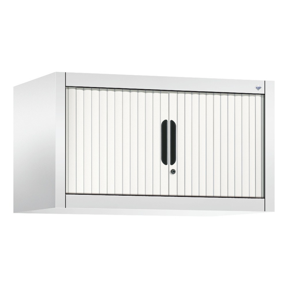 C+P Aufsatz-Rollladenschrank, 1 OH, Breite 800 mm, verkehrsweiß