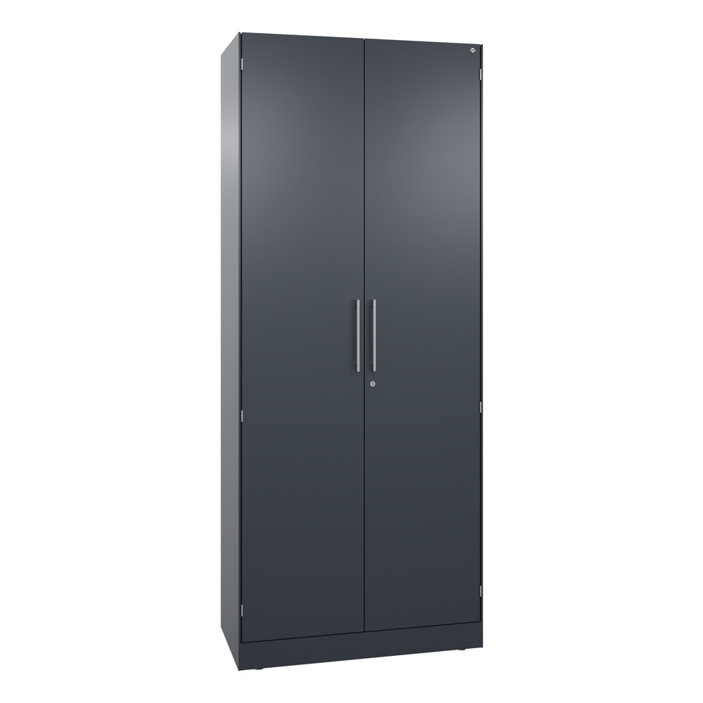C+P Flügeltürenschrank Asisto, 5 OH, Breite 800 mm, anthrazitgrau, anthrazitgrau