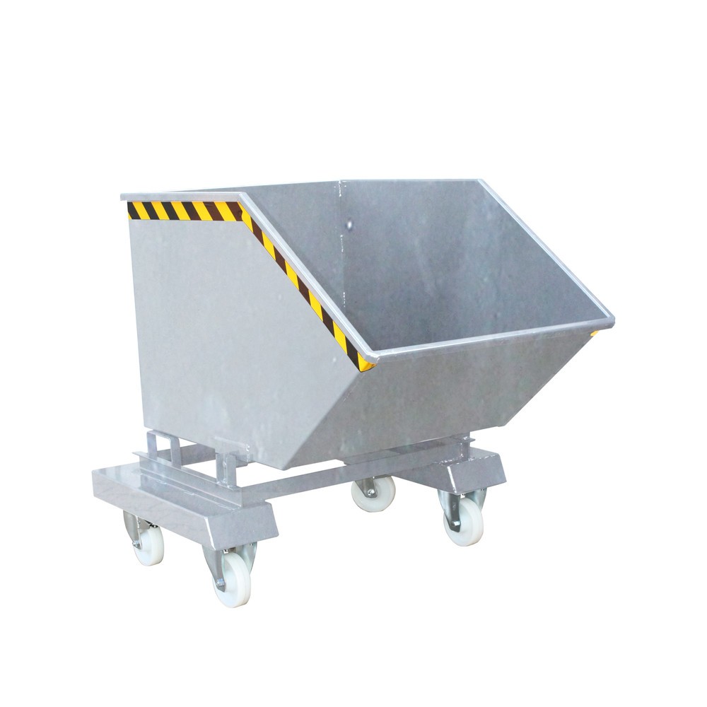 Eichinger® Kastenwagen mit Rollen und Einfahrtaschen, 300 kg, 800 Liter, feuerverzinkt