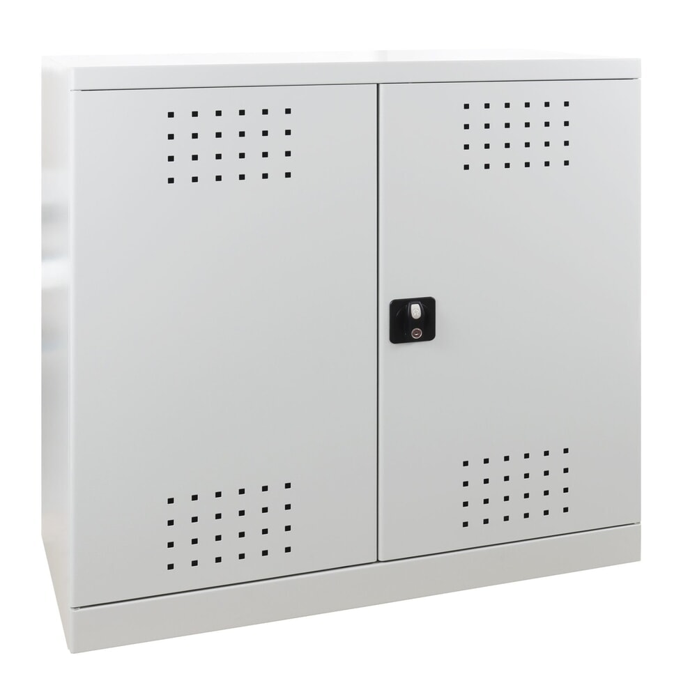 HEMMDAL Pflanzenschutzmittel- und Chemikalienschrank mit 2 Auffangwannen, HxBxT 1.000 x 1.000 x 500 mm