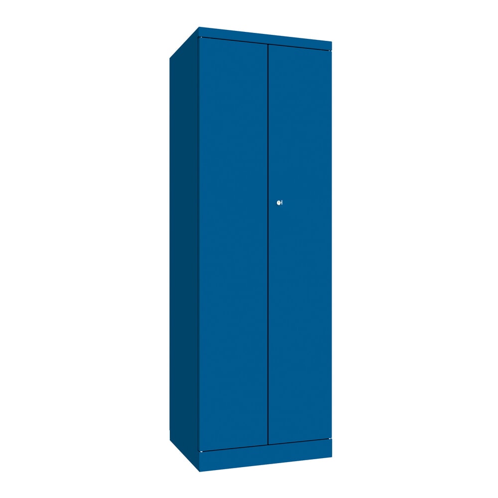 PAVOY Kleiderspind HxBxT 1.800 x 600 x 500 mm, enzianblau, enzianblau