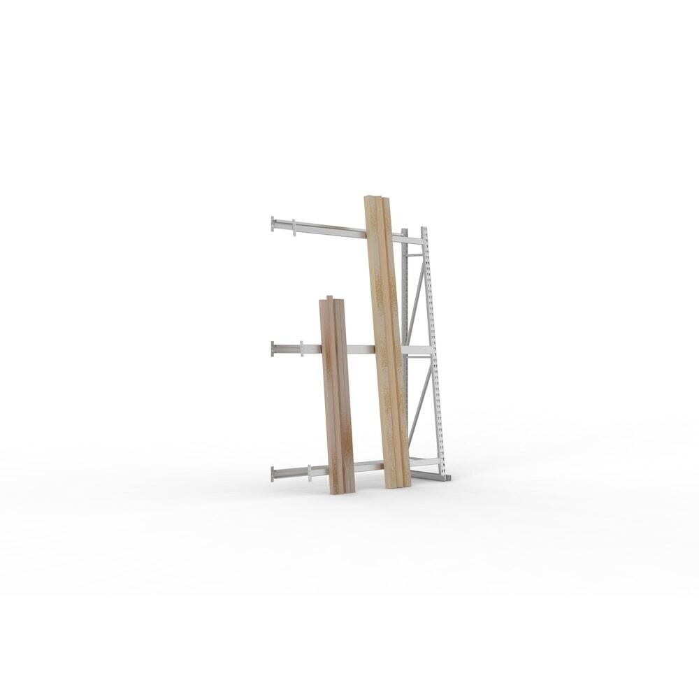 META Vertikalregal, einseitig, AF, HxBxT 2.200 x 1.400 x 500 mm