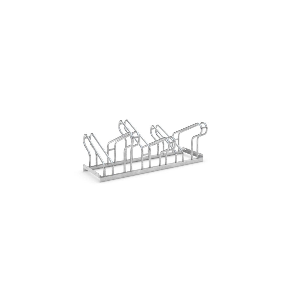wsm® Bügelparker, 2-seitig, 6 Stellplätze, verzinkt