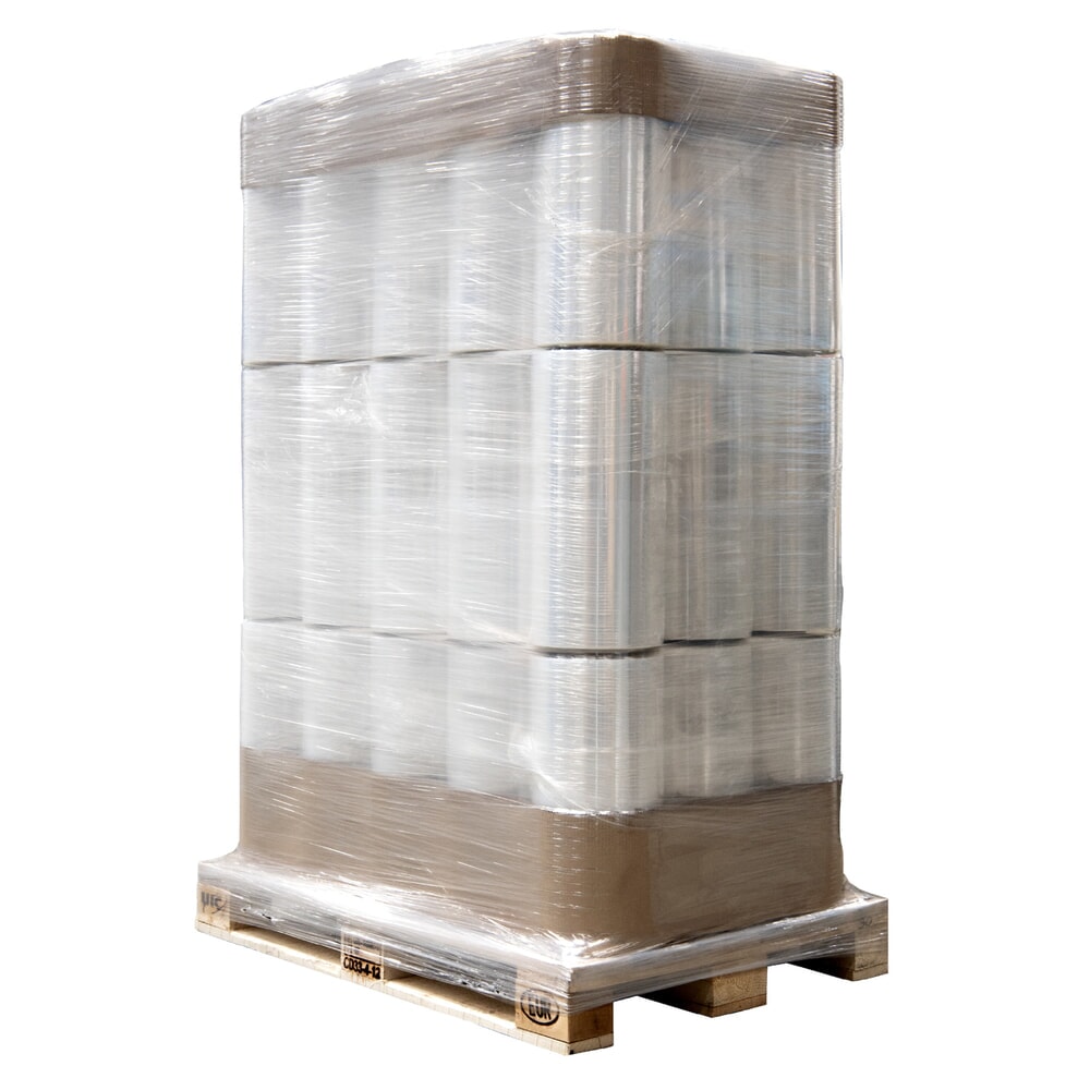 Maschinenstretchfolie Powerstrong, bis 360 % Vordehnung, Stärke 10µm, 500 mm breit x 3.595 lfm