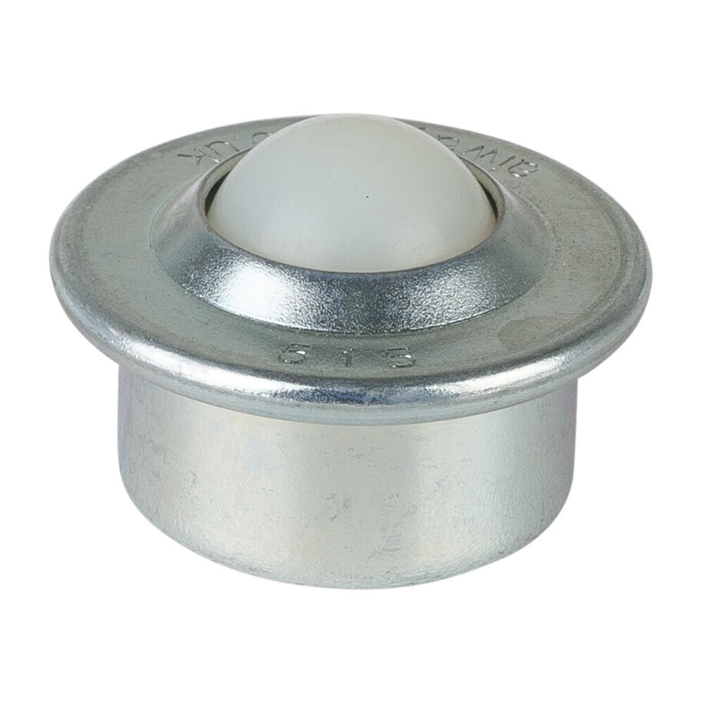 BS ROLLEN Kugelrolle, Kunststoff, Ø 15 mm, TK 7 kg