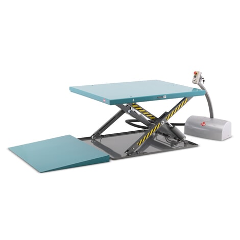 Flat scissor lift table, closed, Ameise®