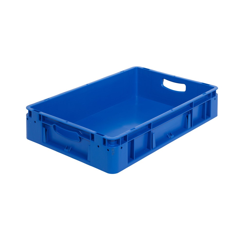 Alpha Eurobox Premium aus PP mit geschlossenen Wänden, HxBxT 120 x 600 x 400 mm, blau