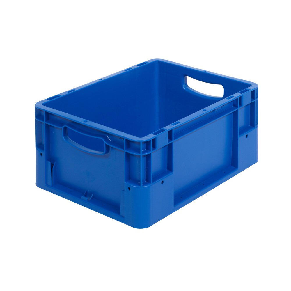 Alpha Eurobox Premium aus PP mit geschlossenen Wänden, HxBxT 180 x 400 x 300 mm, blau