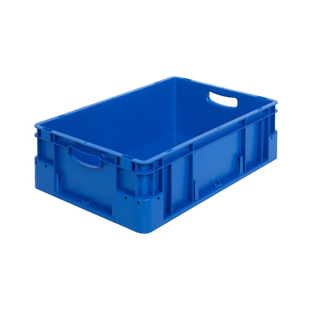 Alpha Eurobox Premium aus PP mit geschlossenen Wänden, HxBxT 180 x 600 x 400 mm, blau