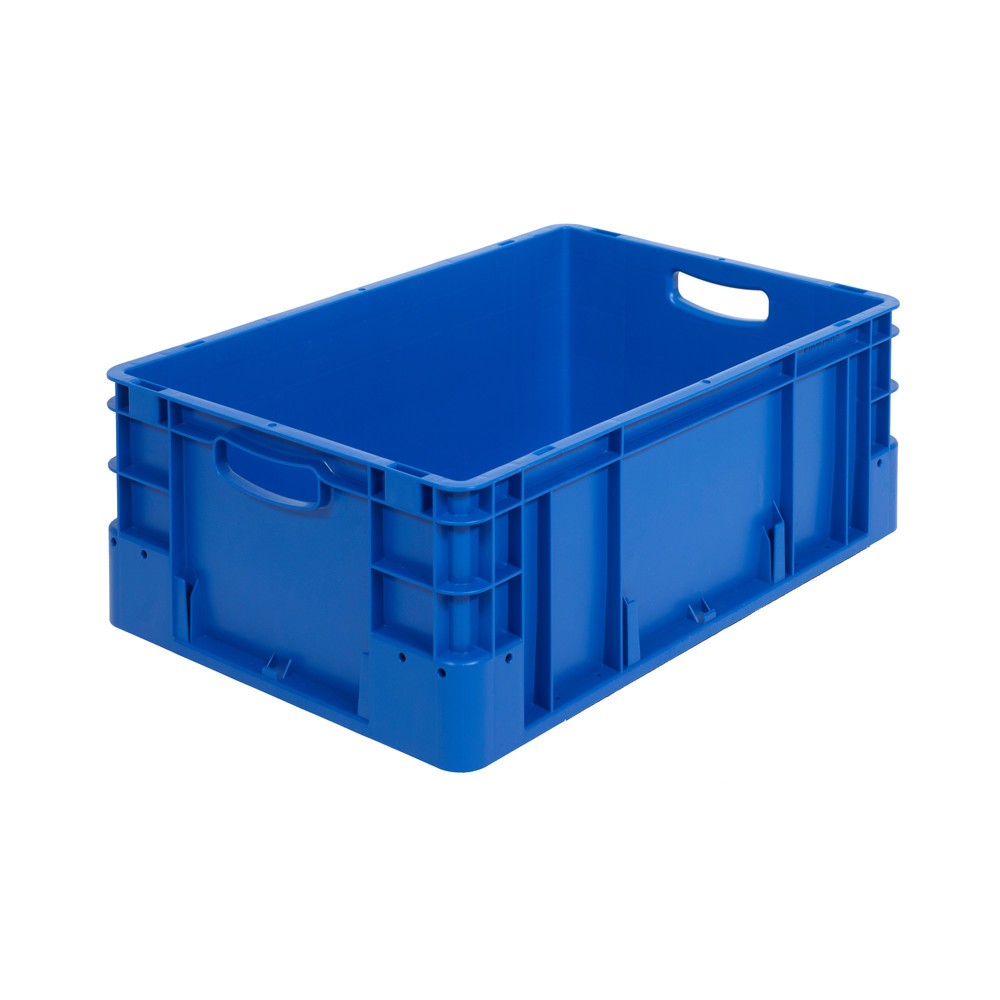 Alpha Eurobox Premium aus PP mit geschlossenen Wänden, HxBxT 220 x 600 x 400 mm, blau