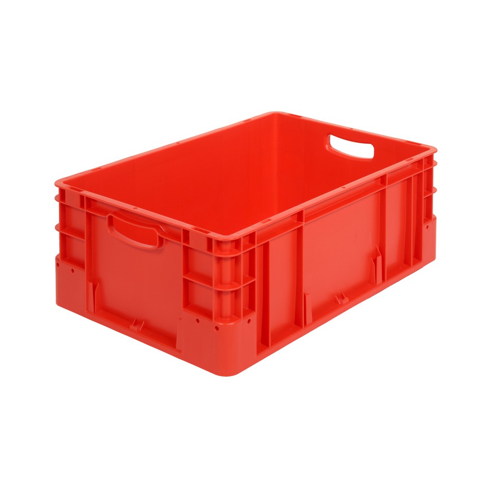 Alpha Eurobox Premium aus PP mit geschlossenen Wänden, HxBxT 220 x 600 x 400 mm, rot