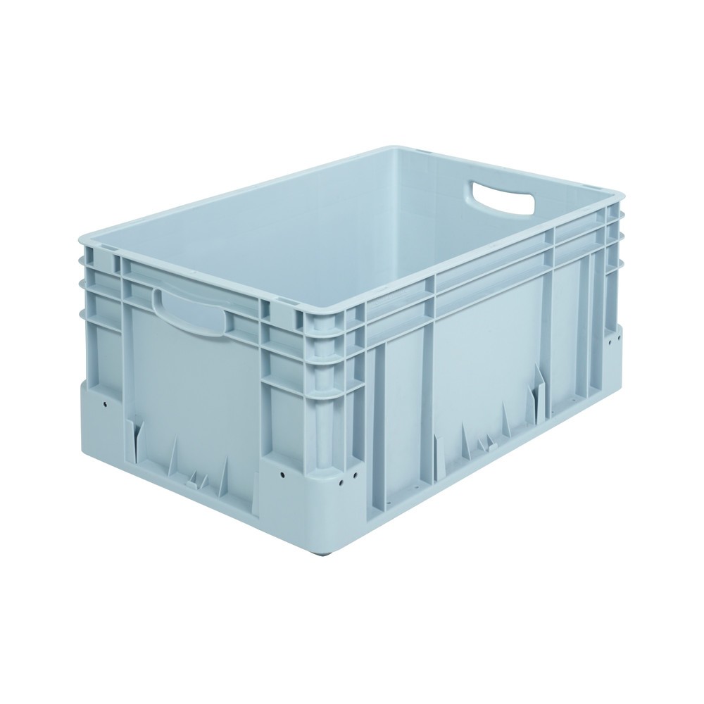 Alpha Eurobox Premium aus PP mit geschlossenen Wänden, HxBxT 270 x 600 x 400 mm, grau