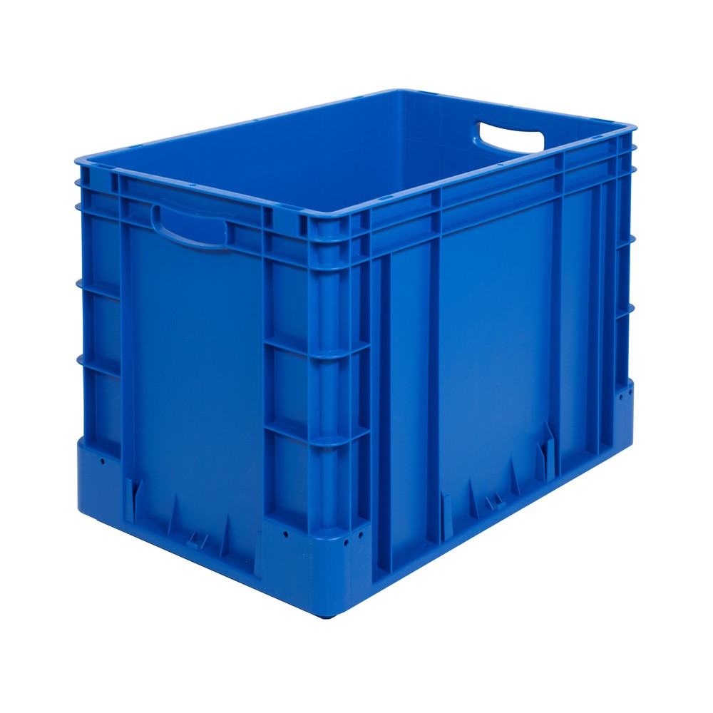 Alpha Eurobox Premium aus PP mit geschlossenen Wänden, HxBxT 420 x 600 x 400 mm, blau
