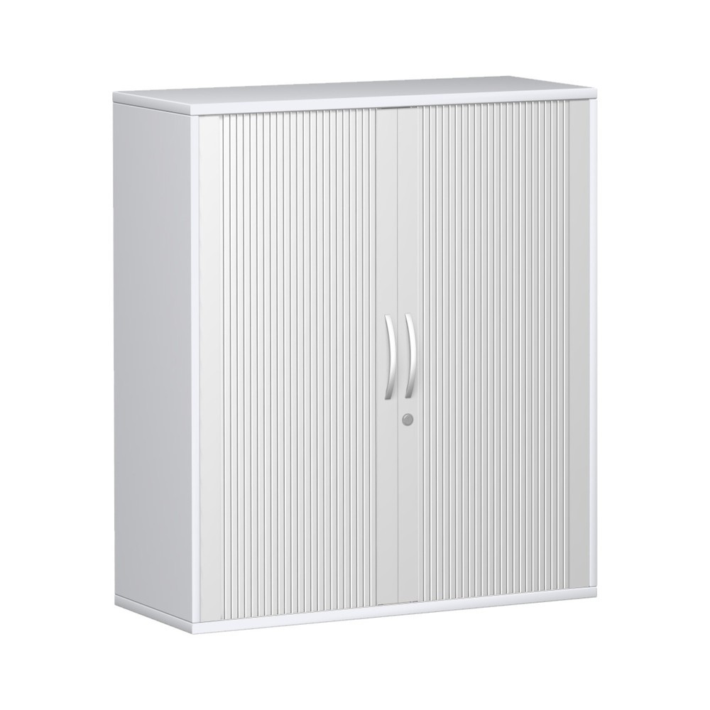 Geramöbel Querrollladenschrank Profi, 3 OH, Breite 1.000 mm, weiss