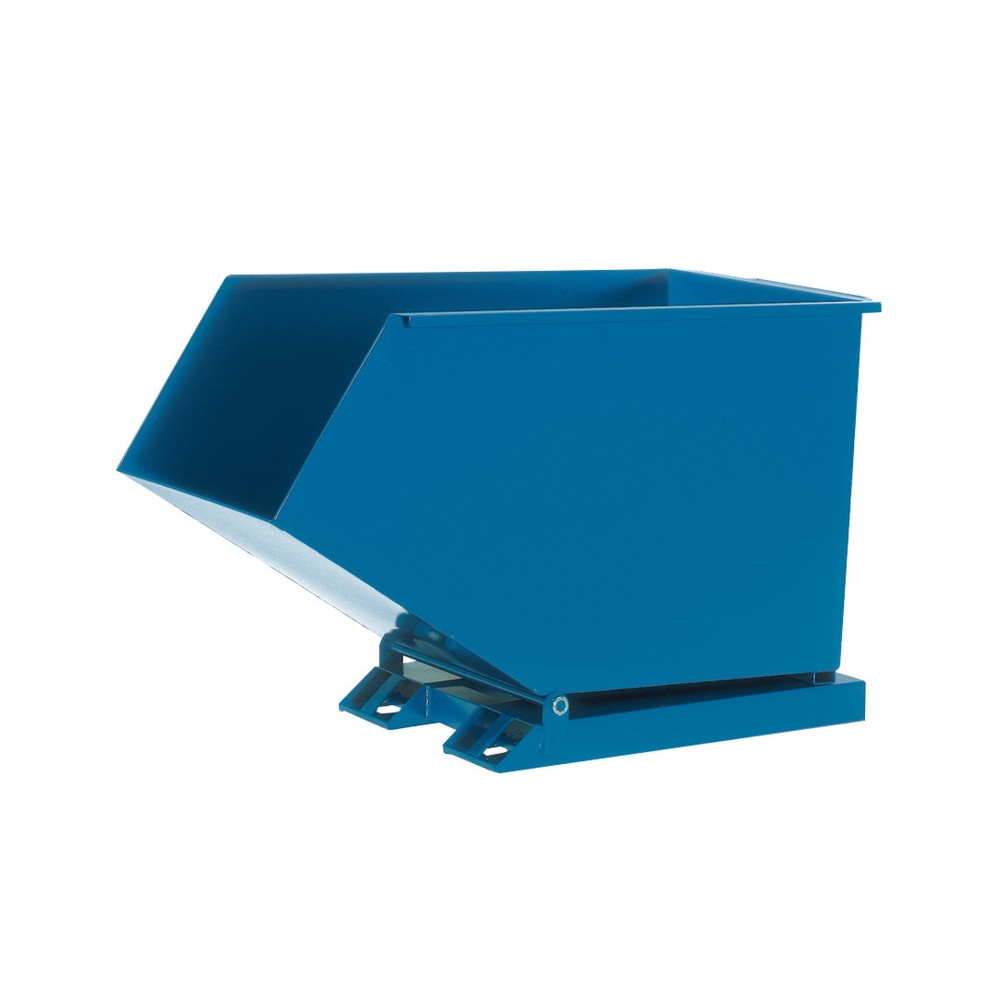 fetra® Muldenkipper ohne Rollen, Volumen 0,8 m³