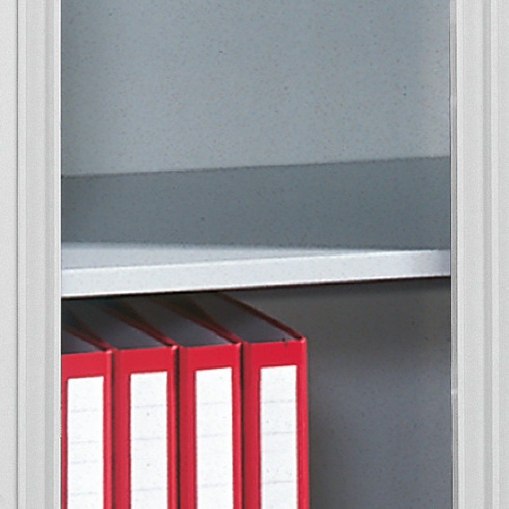 Fachboden für BISLEY Rollladenschrank, Breite 800 mm, schwarz