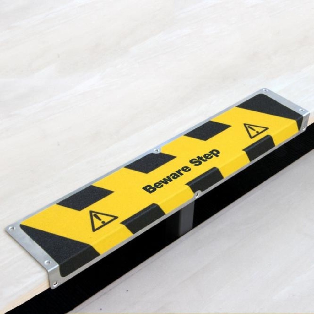 Mehlhose Anti-Rutschkantenprofil "Beware Step", LxB 635 x 120 mm