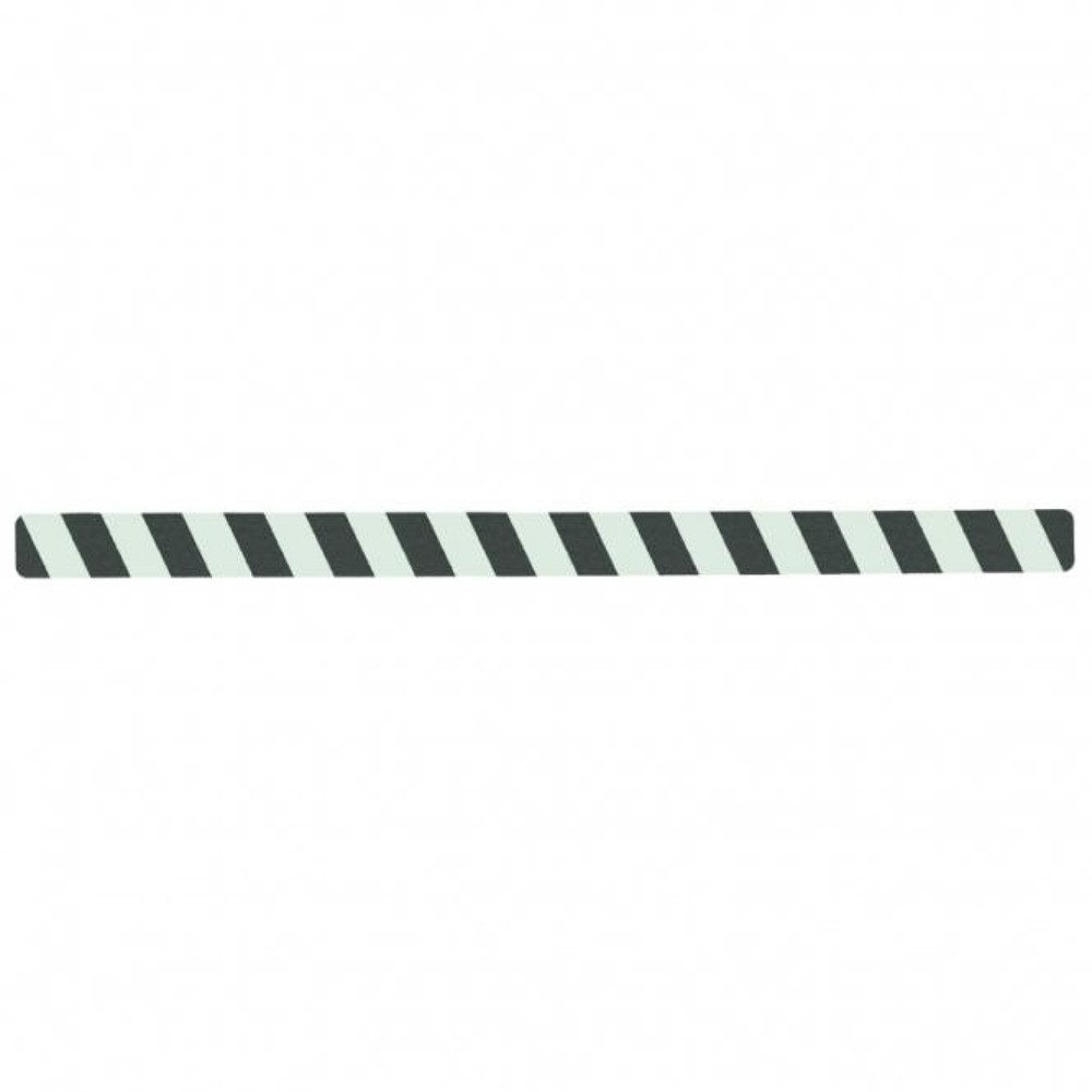 Mehlhose m2-Antirutschbelag™ nachleuchtend-schwarz, 10 Stk, LxB 50 x 800 mm