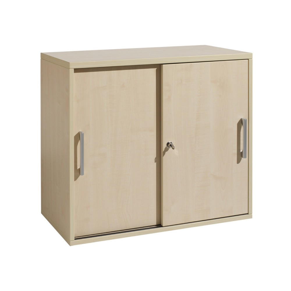 Anstell-Schiebetürschrank Profi, Breite 800 mm, Ahorn