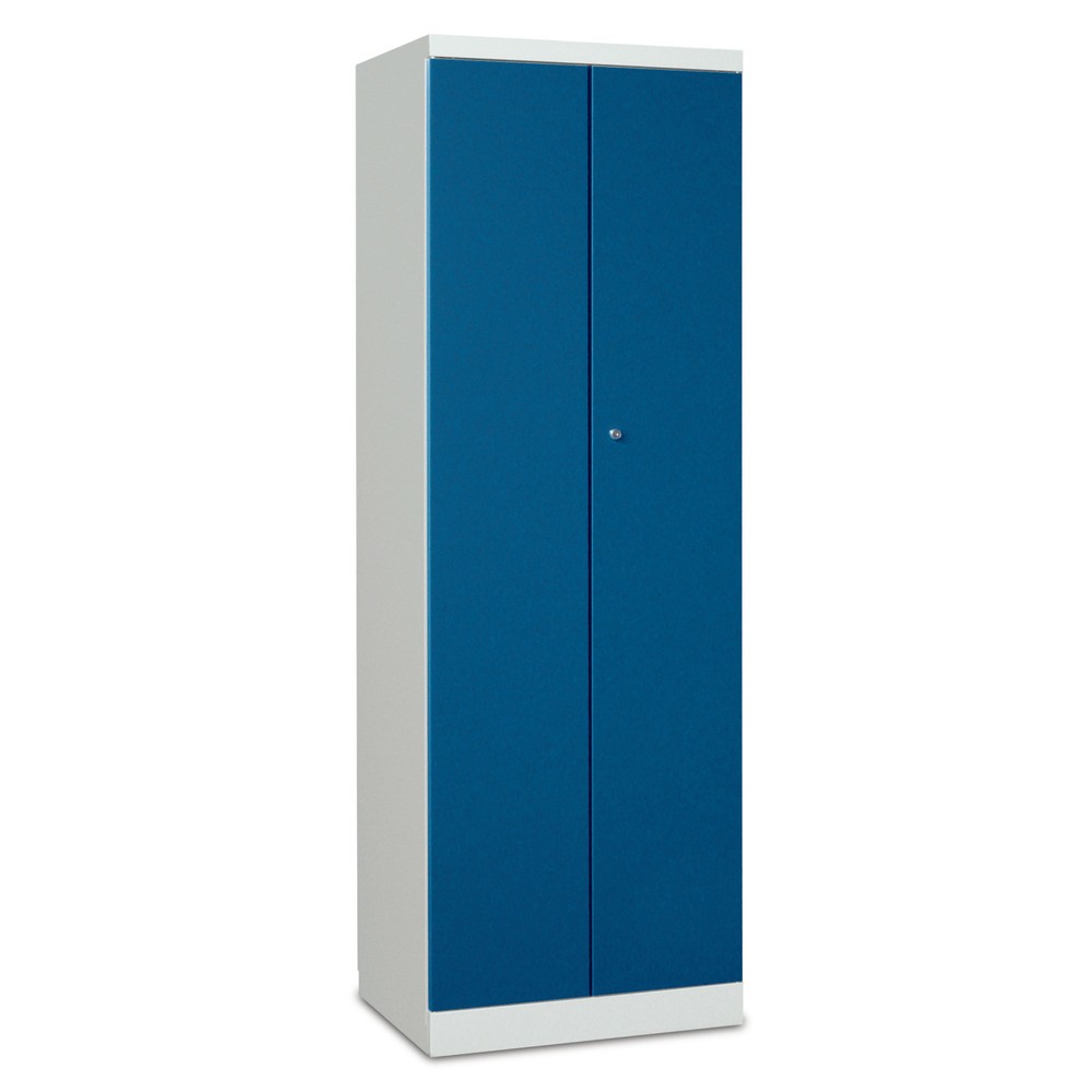 PAVOY Kleiderspind mit aufschlagenden Türen, HxBxT 1.800 x 600 x 500, gemeinsam verschließbar, reinweiß, reinweiß