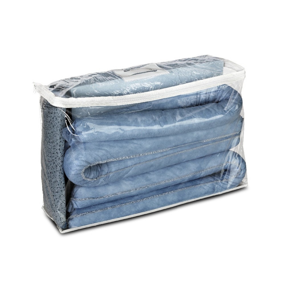 Notfall-Set für Öle, Aufnahmekapazität 50 Liter, PVC-Tasche