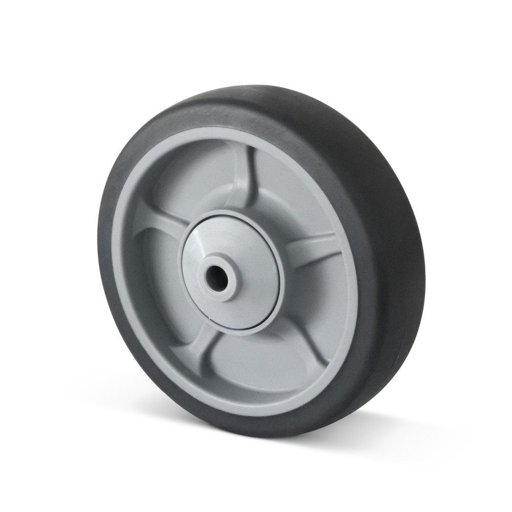 Rad TPE, spurlos, ØxB 125 x 35 mm, TK 160 kg