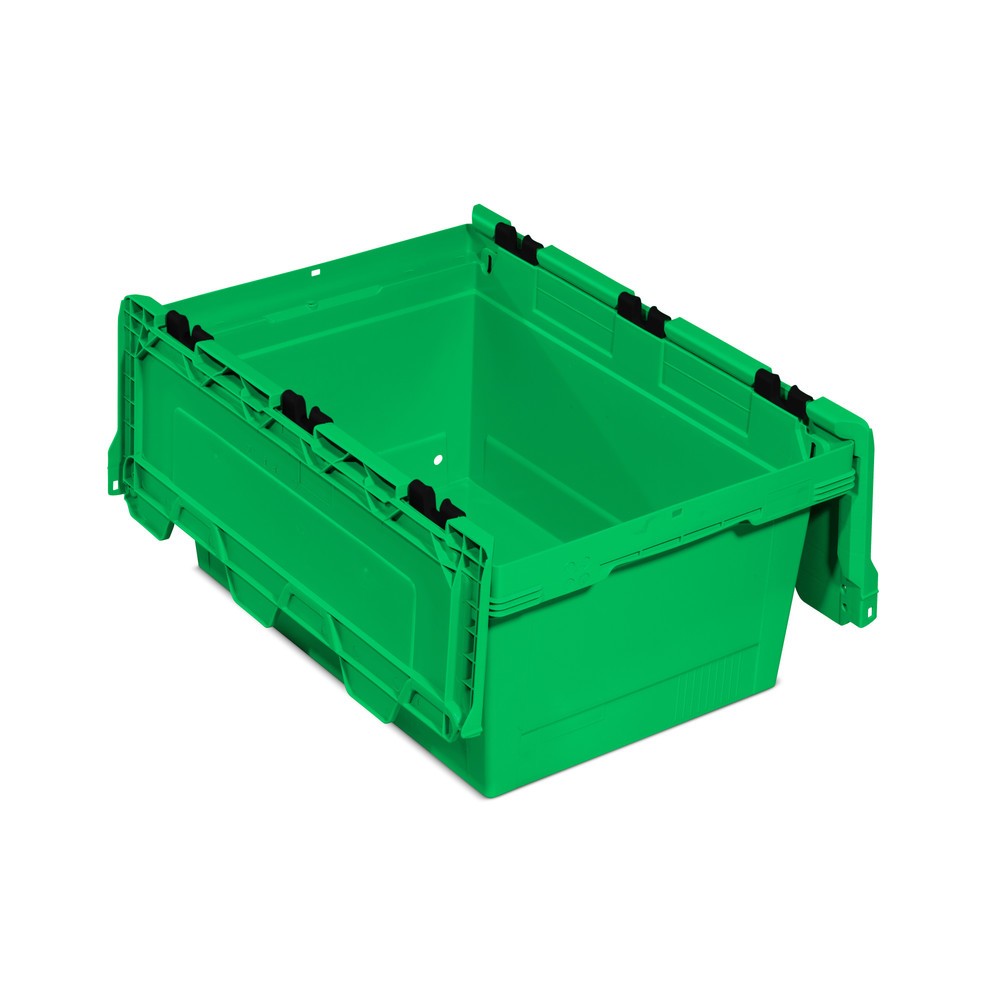 Allit Eurobox, aus PP, HxBxT 299 x 600 x 400 mm, 47 Liter, grün