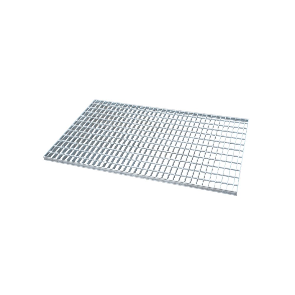 Gitterrost für Bauer® Auffangwanne aus Edelstahl, verzinkt, BxT 1.200 x 800 mm