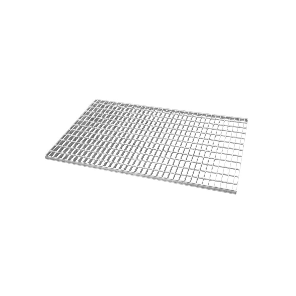 Gitterrost aus Edelstahl für Bauer® Auffangwanne, BxT 800 x 1.200 mm, 2x 200 l