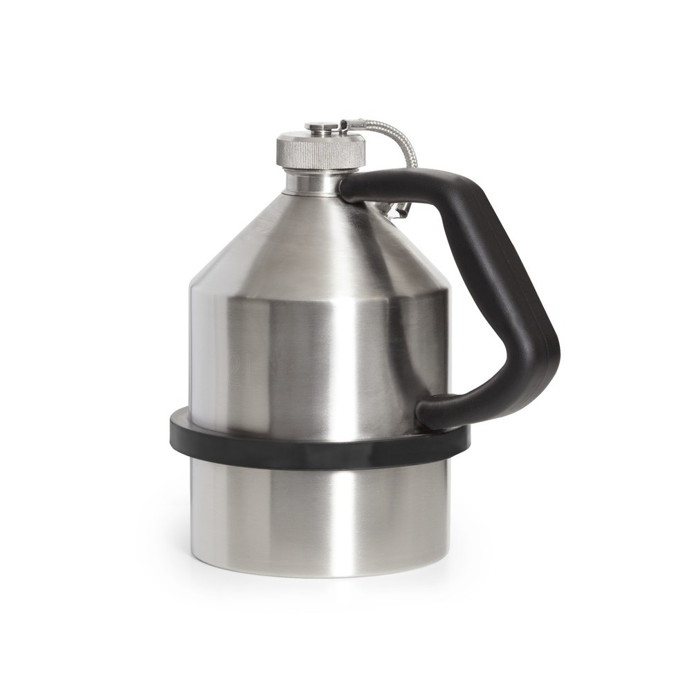Lager-/Transportkanne, Edelstahl, 2 l