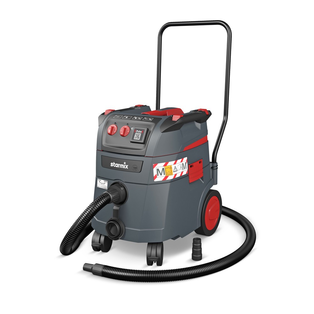 starmix Industriestaubsauger iPulse, Staubklasse M, Kippfahrgestell, 1.600 W, 35 l
