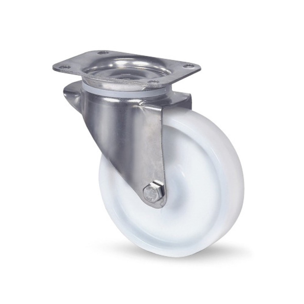 TENTE® Lenkrolle Polyamid, Gleitlager, Ø x Breite 80 x 34 mm, TK 200 kg