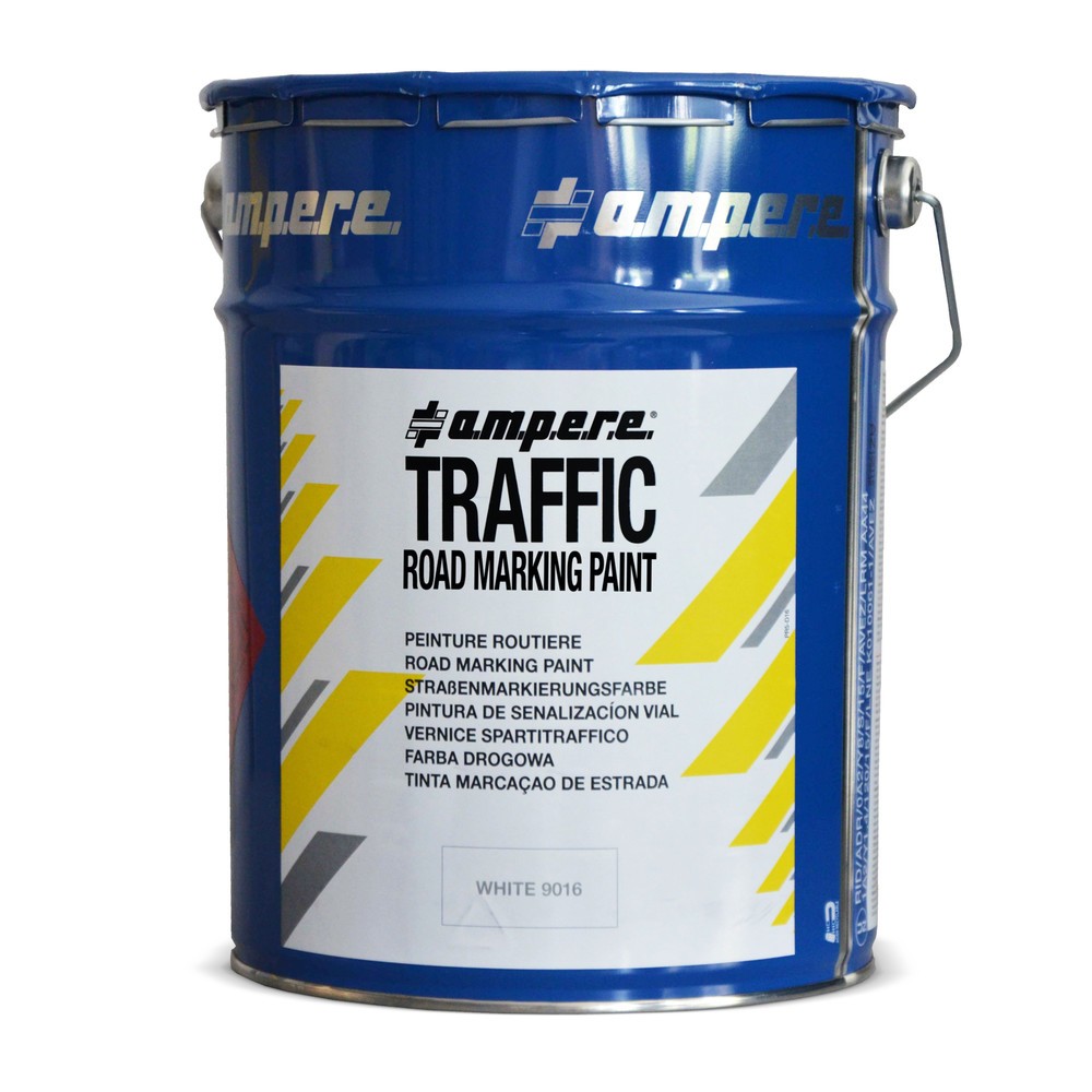 A.M.P.E.R.E. Strassenmarkierungsfarbe TRAFFIC Paint 5 kg, rot