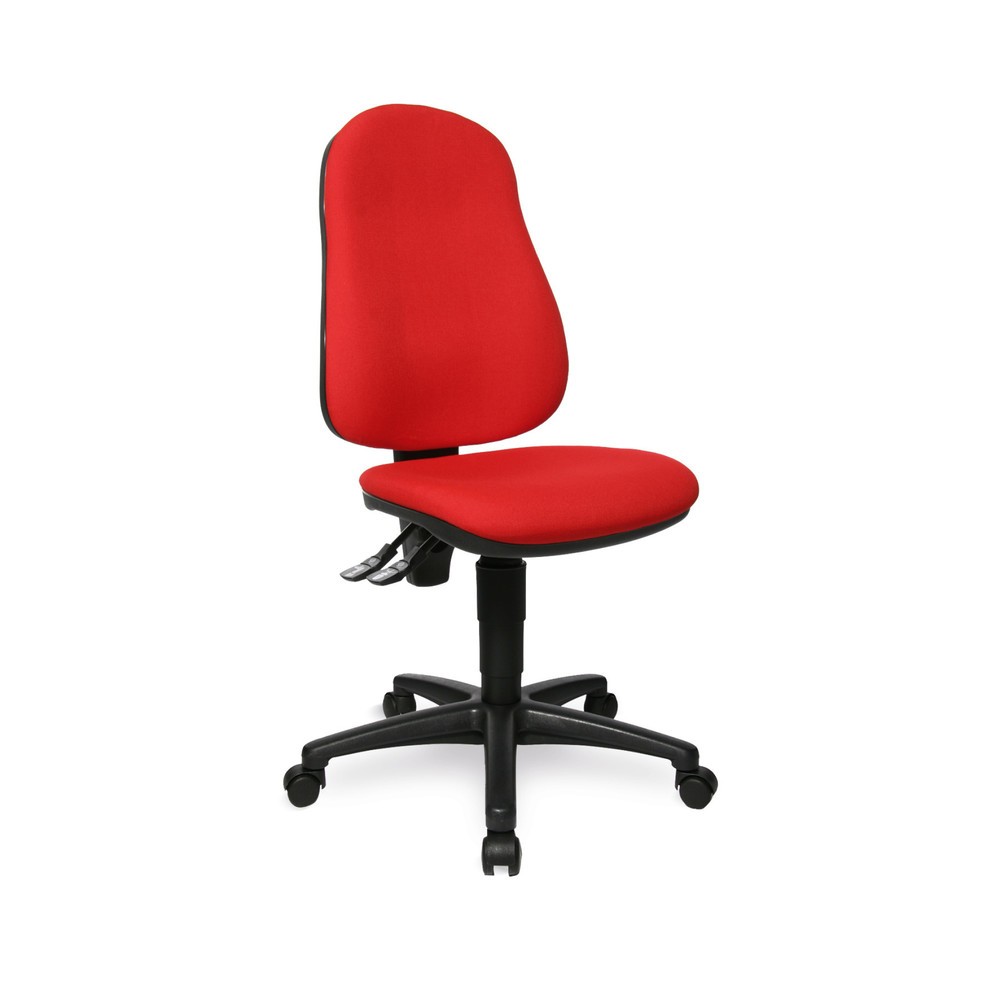 Topstar® Bürodrehstuhl Point 70, Bandscheibensitz, rot