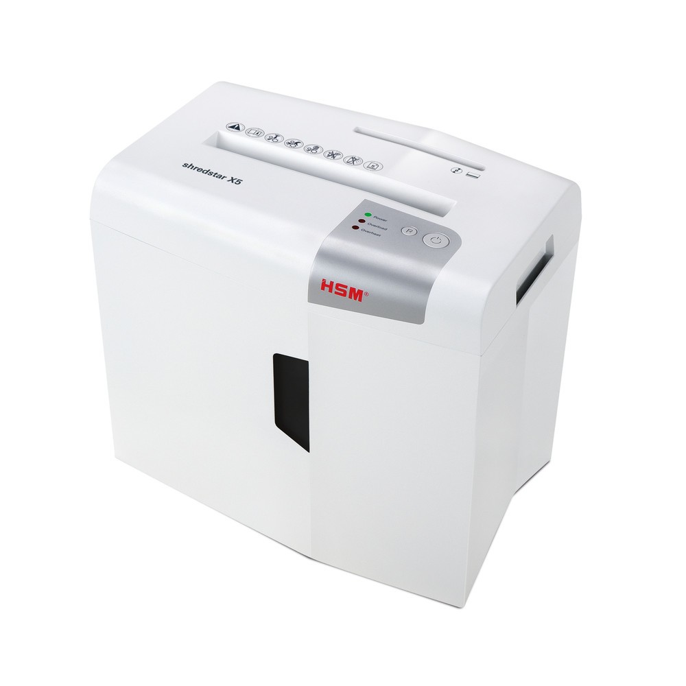 HSM® Aktenvernichter shredstar X5, Partikelschnitt, 4,5 x 30 mm