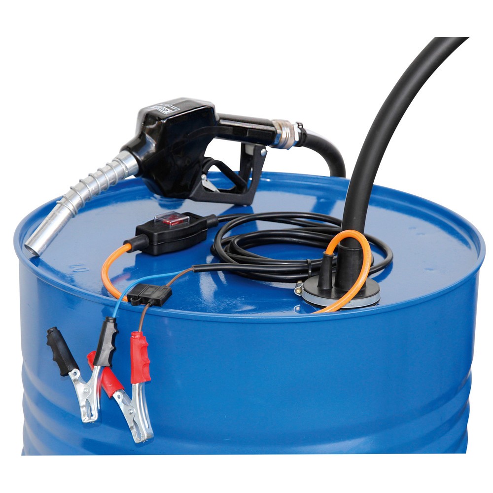 CEMO Elektropumpe Diesel, Automatik-Zapfventil, Schalter + Polzangen